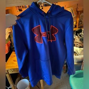 Under armour royal blue hoodie